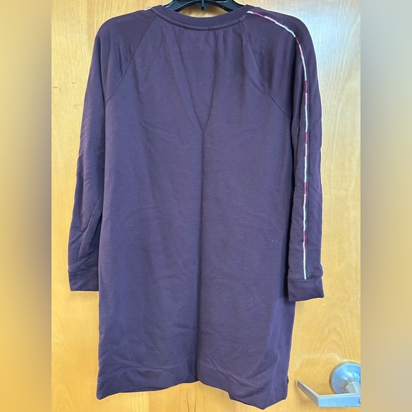 J.Jill Fit V-Neck Tunic Dress - Medium Petite - Picture 2 of 3